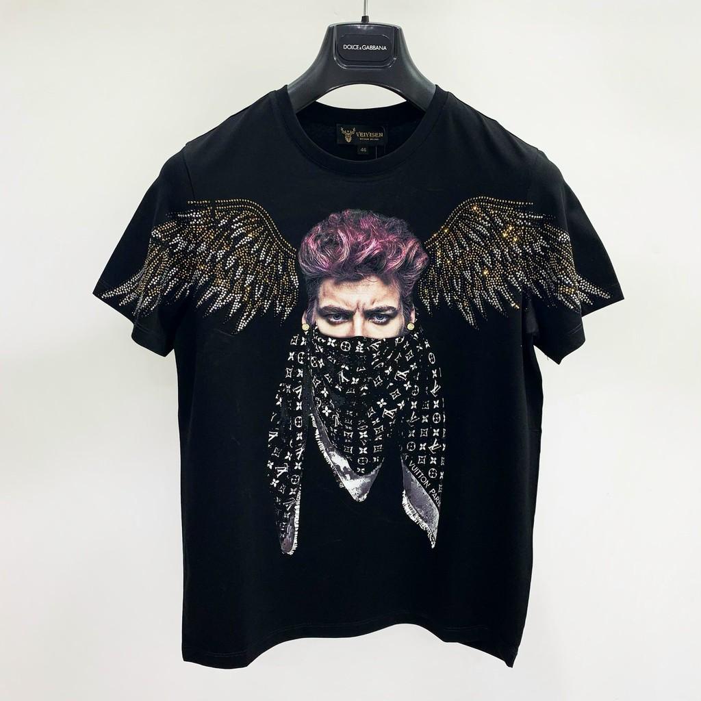 ÁO T-SHIRT ĐÍNH ĐÁ