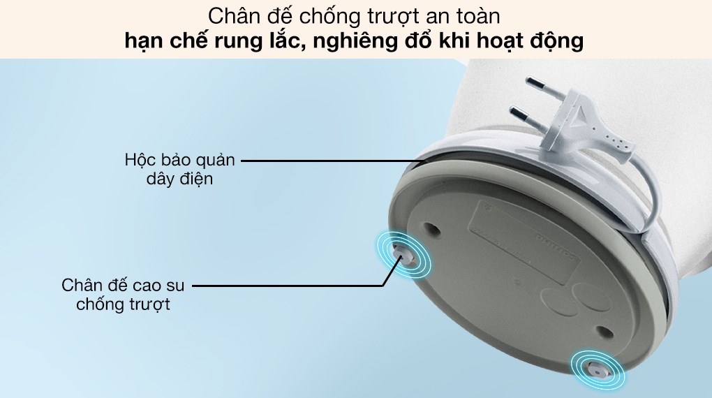 Máy vắt cam Philips HR2738/00 công suất 25W, bảo hành 24 tháng chính hãng - Hàng chính hãng
