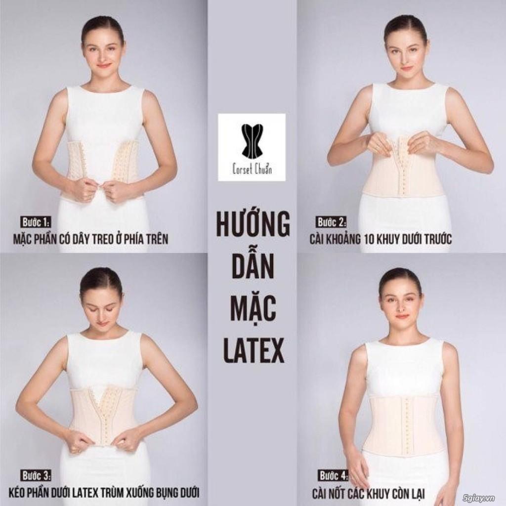 Đai nịt bụng chuẩn Hy Lạp Latex cao cấp - Gen nịt bụng cao su thông hơi nhập khẩu