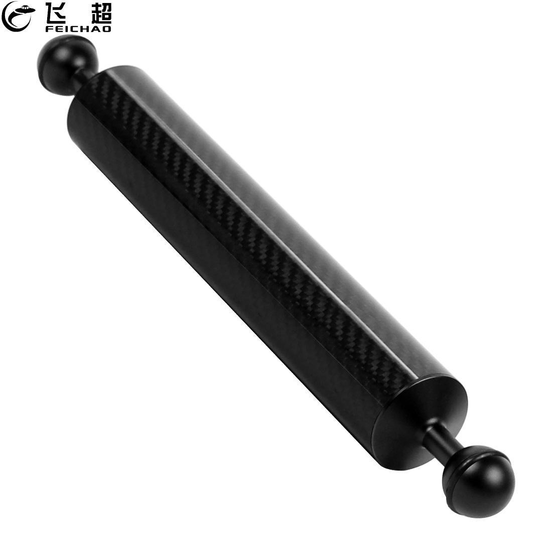 Lặn dưới nước Khay Nối Dài Cánh Tay Phao Nổi Thủy Sinh Cánh Tay Kép 1 "Bóng Máy Ảnh SLR Cho GoPro OSMO Hành Động nhẹ Cánh Tay D40mm