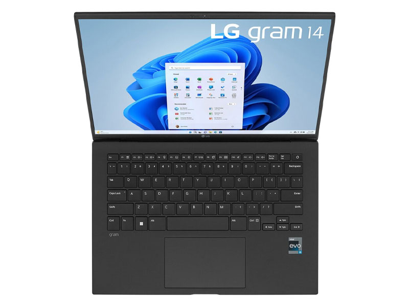 Laptop LG Gram 2023 14ZD90R-G.AX52A5 (Core i5 1340P/ 8GB/ 256GB SSD/ Intel Iris Xe Graphics/ 14.0inch WUXGA/ NoOS/ Black) - Hàng Chính Hãng - Bảo Hành 12 Tháng