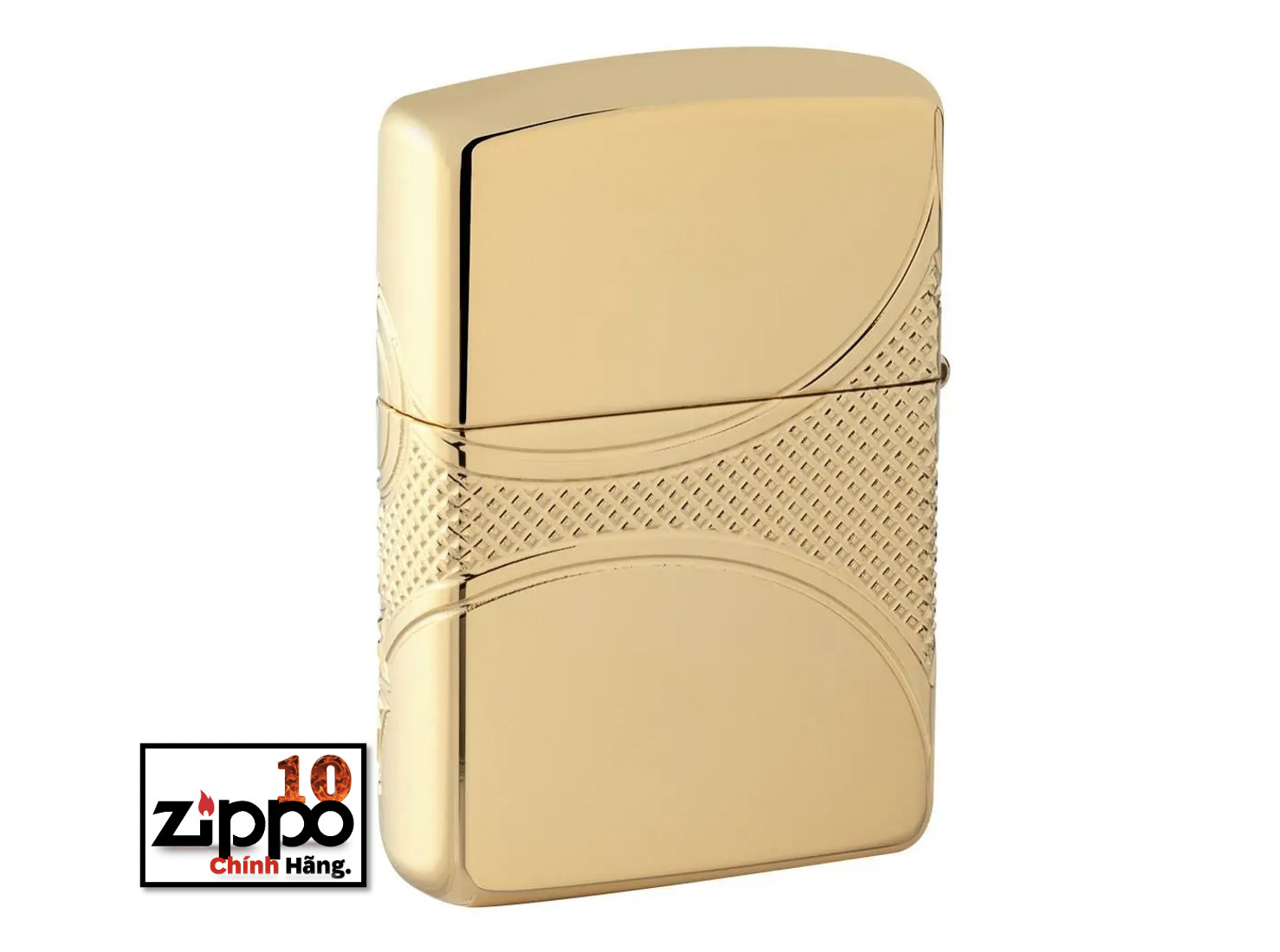 Bật lửa ZIPPO 49108 Armor Fleur-de-lis Design - Chính hãng 100%