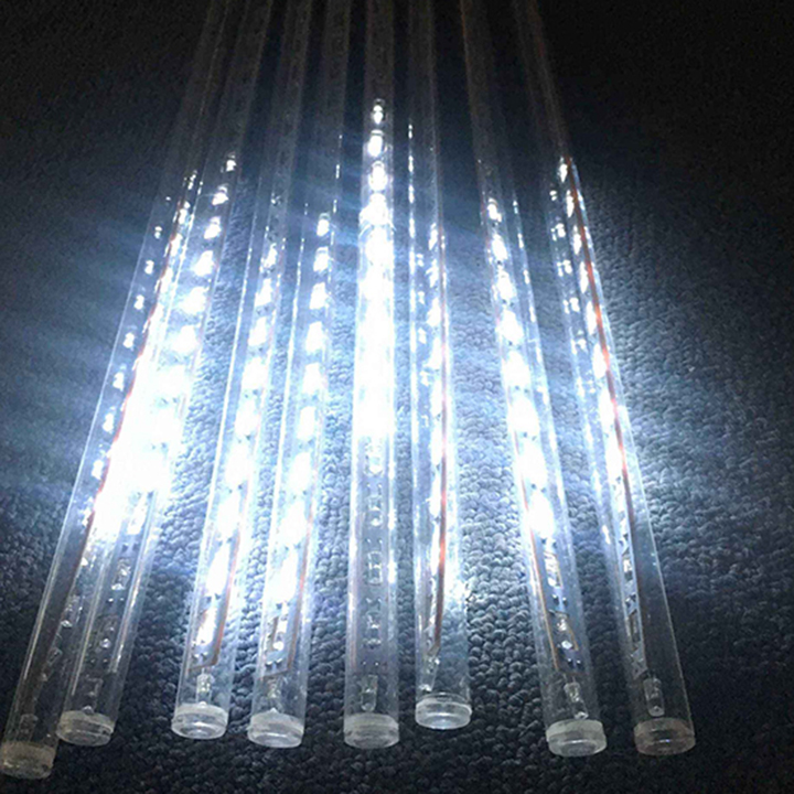 Đèn led sao băng đèn led giọt nước trang trí 8 ống
