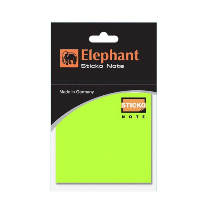 Giấy note ghi chú 3x3cm Elephant (Thái Lan)