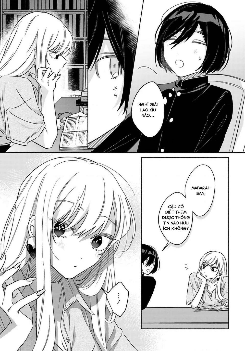mabarai-san cố gắng săn tôi! chapter 14 8