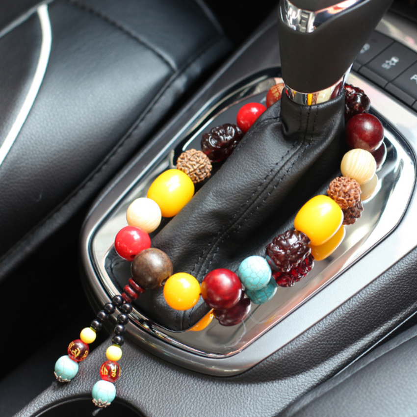 Vòng Hạt Tự Nhiên Pu Tizi Biểu Tượng Bình An tốt Lành ÔTô 206249M