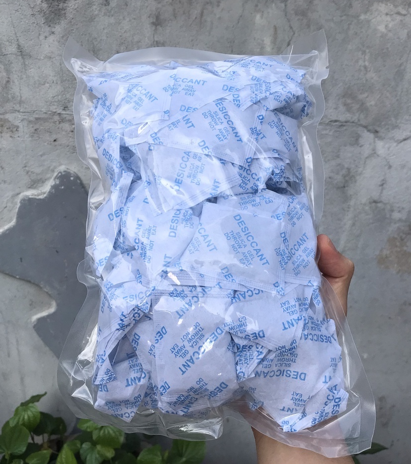 200 Gói chống ẩm 1,2,5,10 gram đóng túi 200 gram