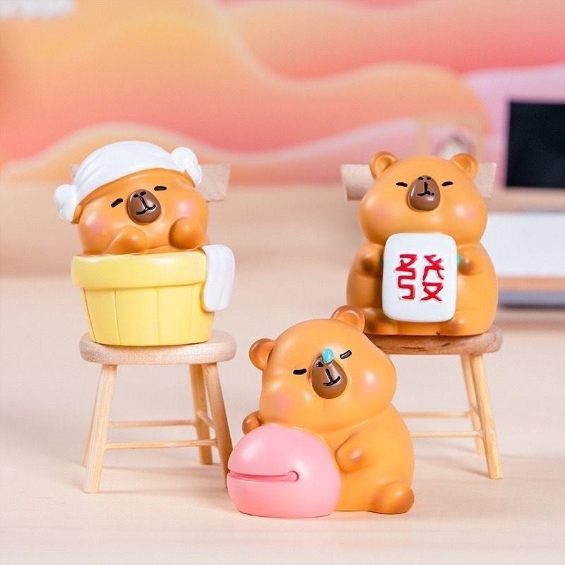 Đồ Chơi Mô Hình Capybara Ngẫu Nhiên - Nuan Nuan M176