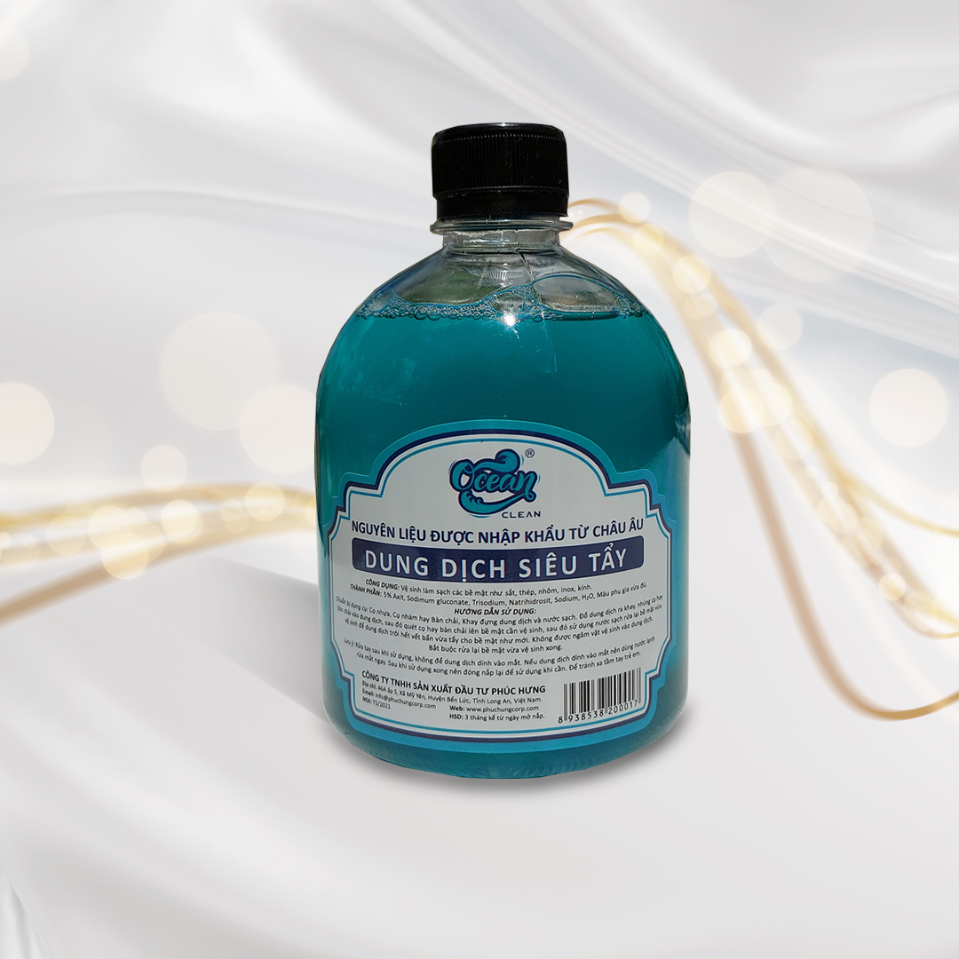 Dung dịch tẩy rửa xe máy 3X 100ml và OCEAN 500ml