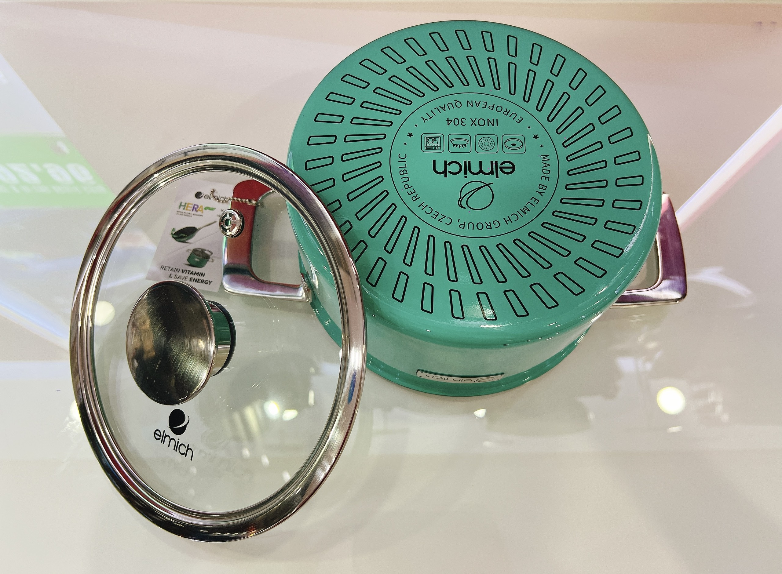 Nồi inox liền khối Elmich Hera