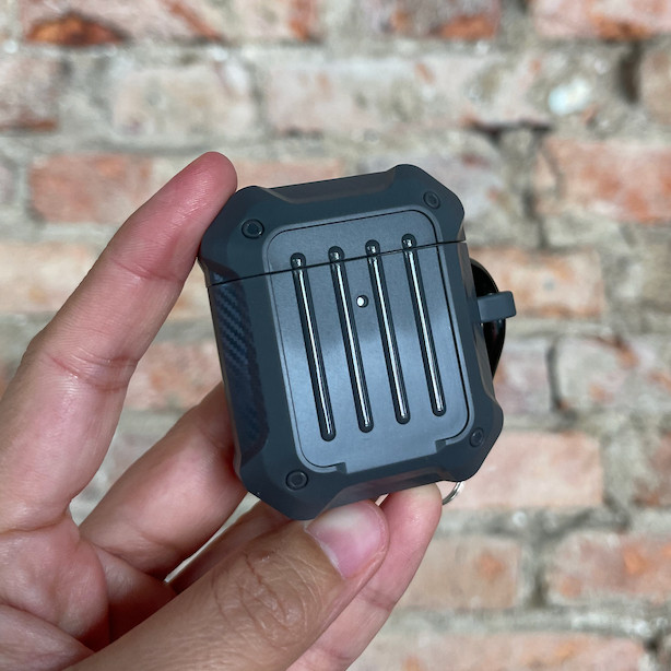 Case Chống Sốc Bảo Vệ 360 Độ Cho Airpods 1 / Airpods 2 - Màu Xám