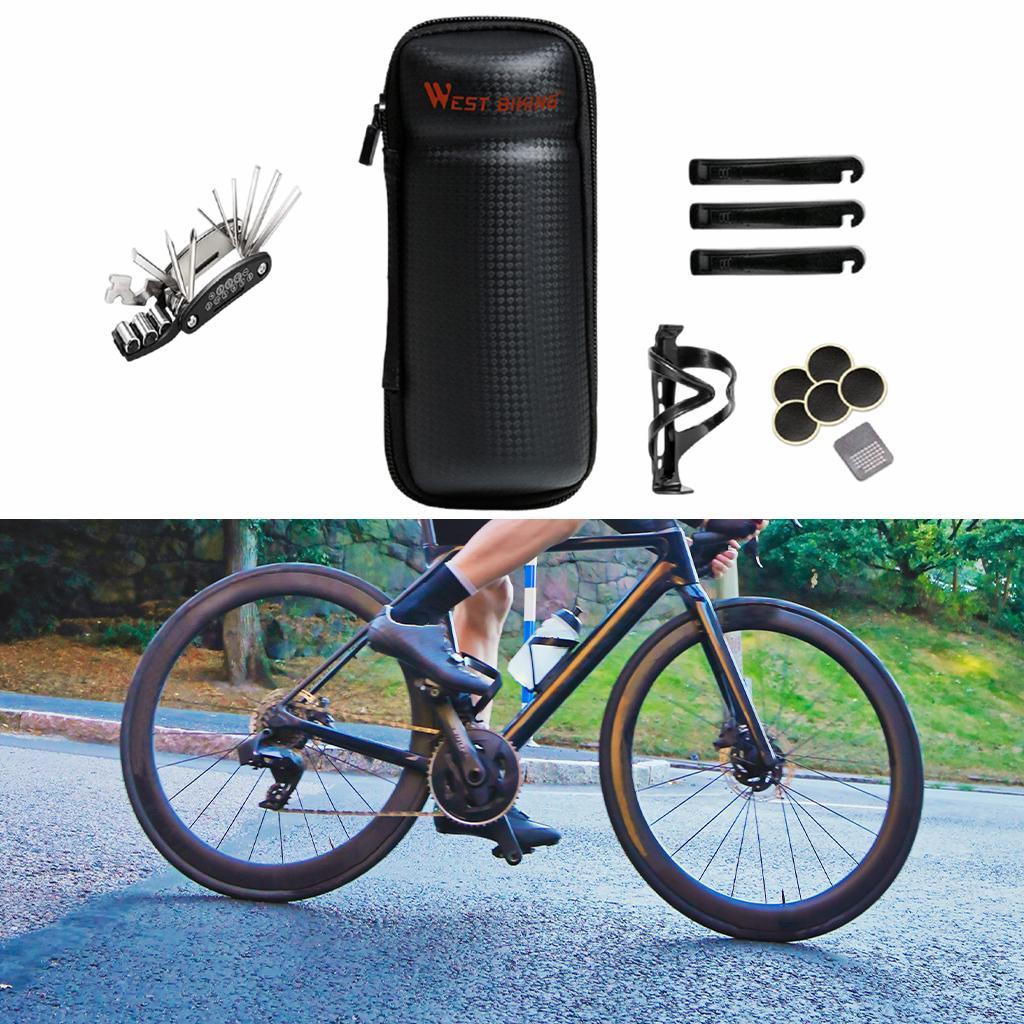 16 in 1 Multi-Function Repair Cycling Bike Wrench Textured bag