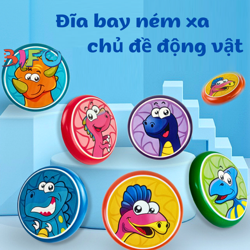 Đĩa bay mềm đĩa bay cầm tay ném xa, đĩa ném đồ chơi thể thao frisbee nhiều hình ngộ nghĩnh cho bé size to