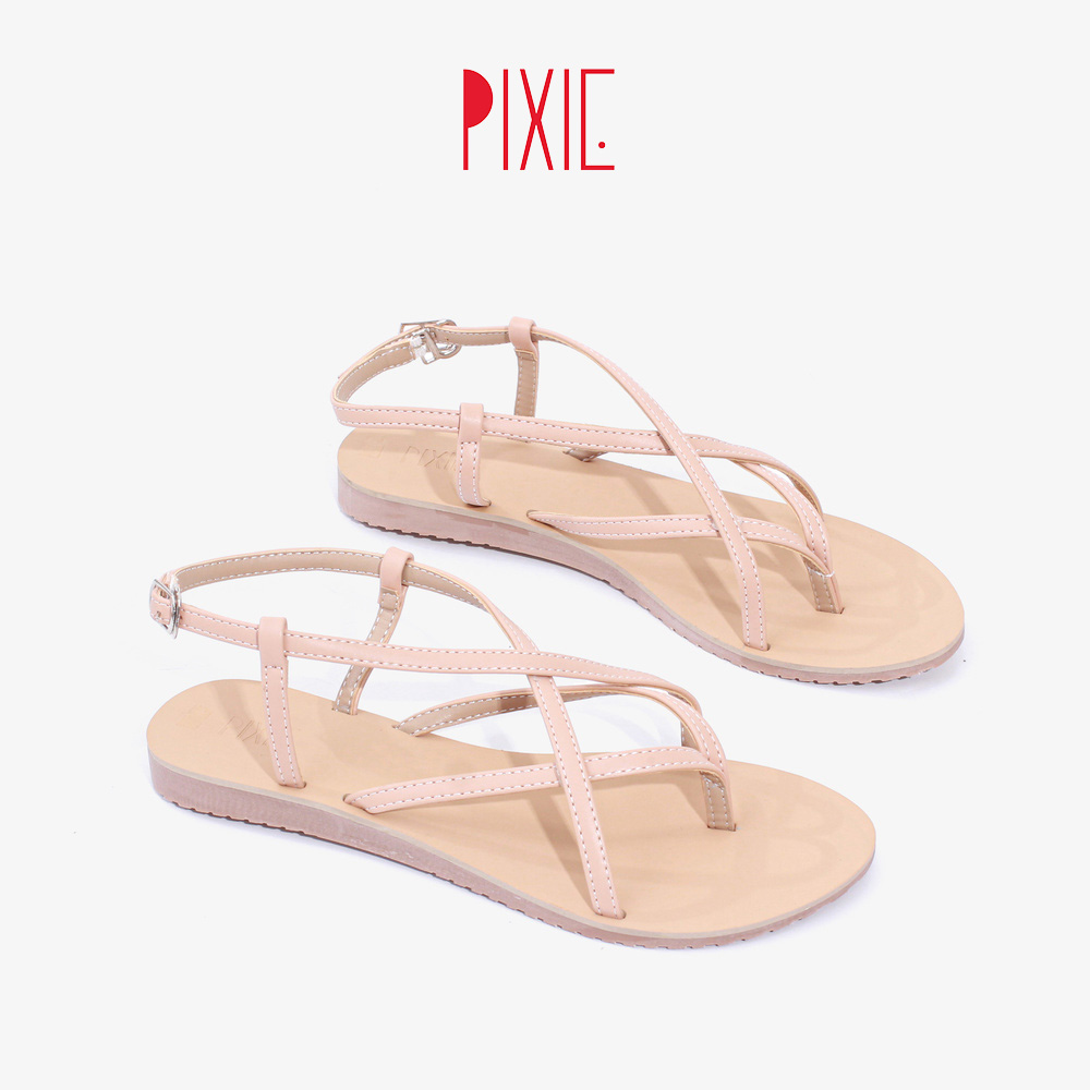 Giày Sandal Bệt Xỏ Ngón Pixie X497