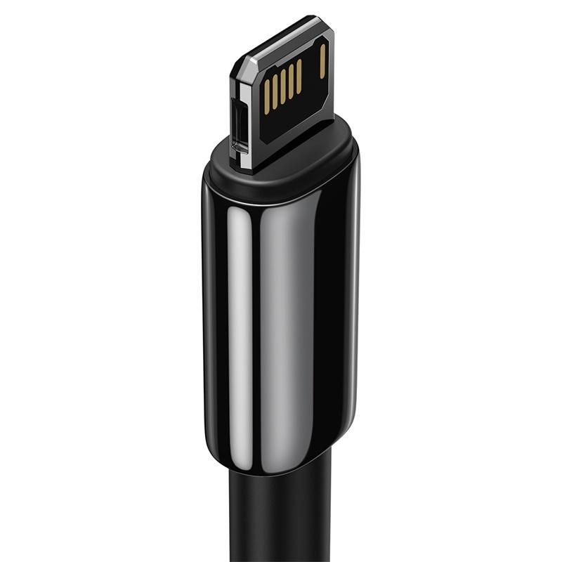 Baseusmall _ Cáp sạc nhanh siêu bền Baseus Tungsten Gold 2.4A USB 480Mbps