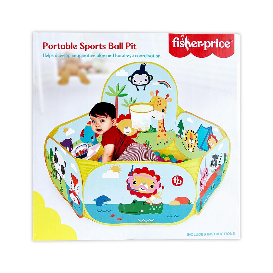 Đồ Chơi Nhà Banh Cho Bé-Kèm 25 Banh FISHER-PRICE F0315H