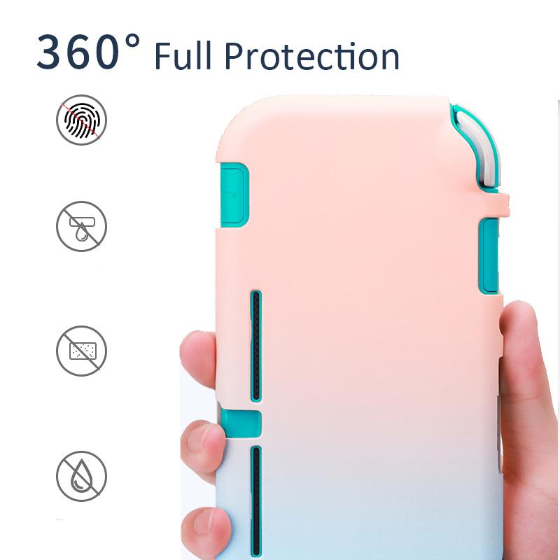 Ốp Lưng Dành Cho Máy Nintendo Switch Lite Mini Nhựa Nhiều Màu Sắc Vỏ Bảo Vệ Vỏ Vỏ Cho Máy Nintendo Switch Lite Fundas Coque Phụ Kiện Màu Sắc: M