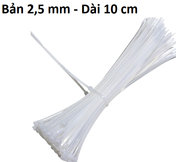 Set 100 Dây Thít, Lạt Nhựa, Dây Rút Nhiều Màu Lựa Chọn, Nhỏ Gọn, Tiện Lợi, Công Cụ Tiện Dụng Cho Gia Đình. Taky home 5600