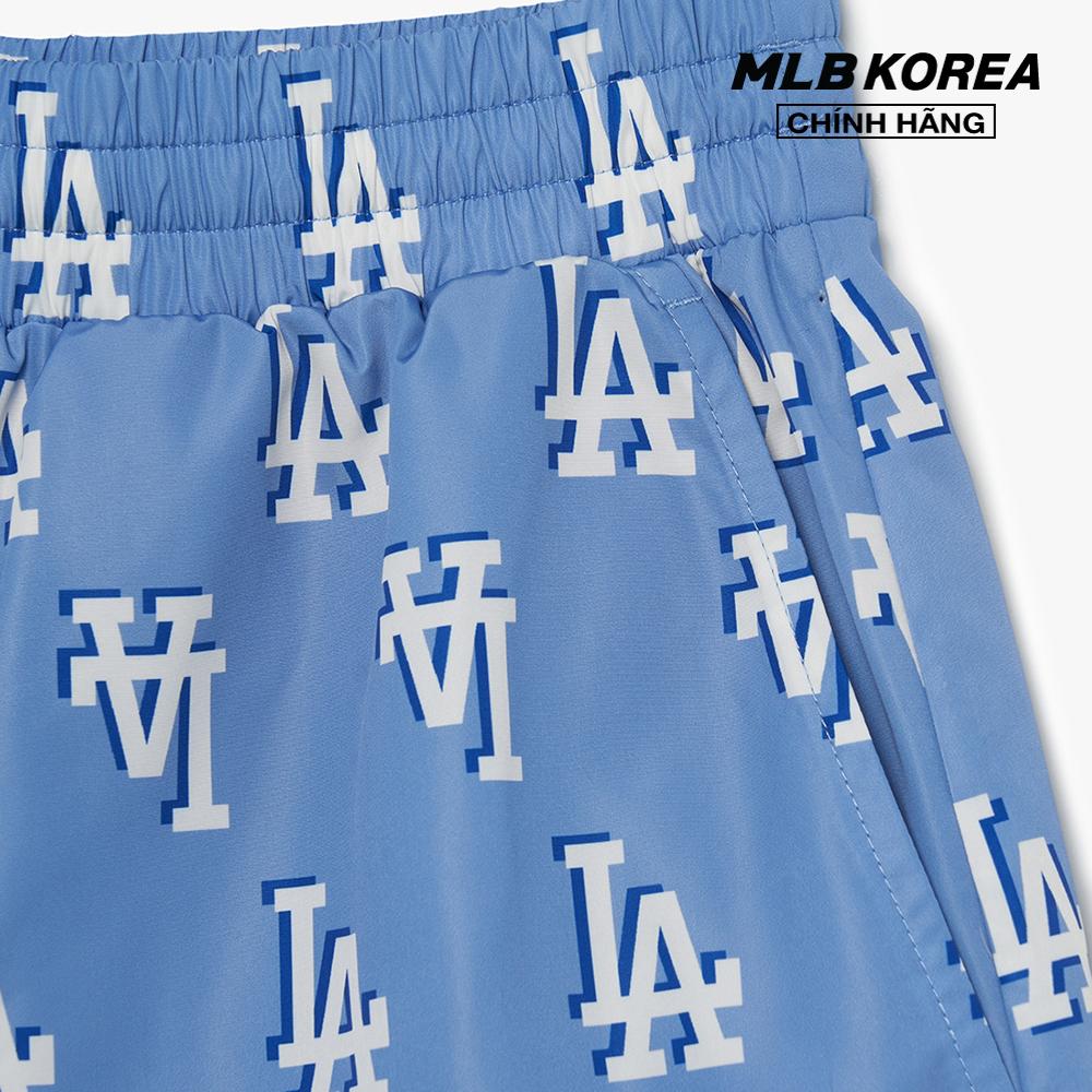 MLB - Quần shorts unisex ống rộng lưng thun Classic Monogram 3ASMM0133