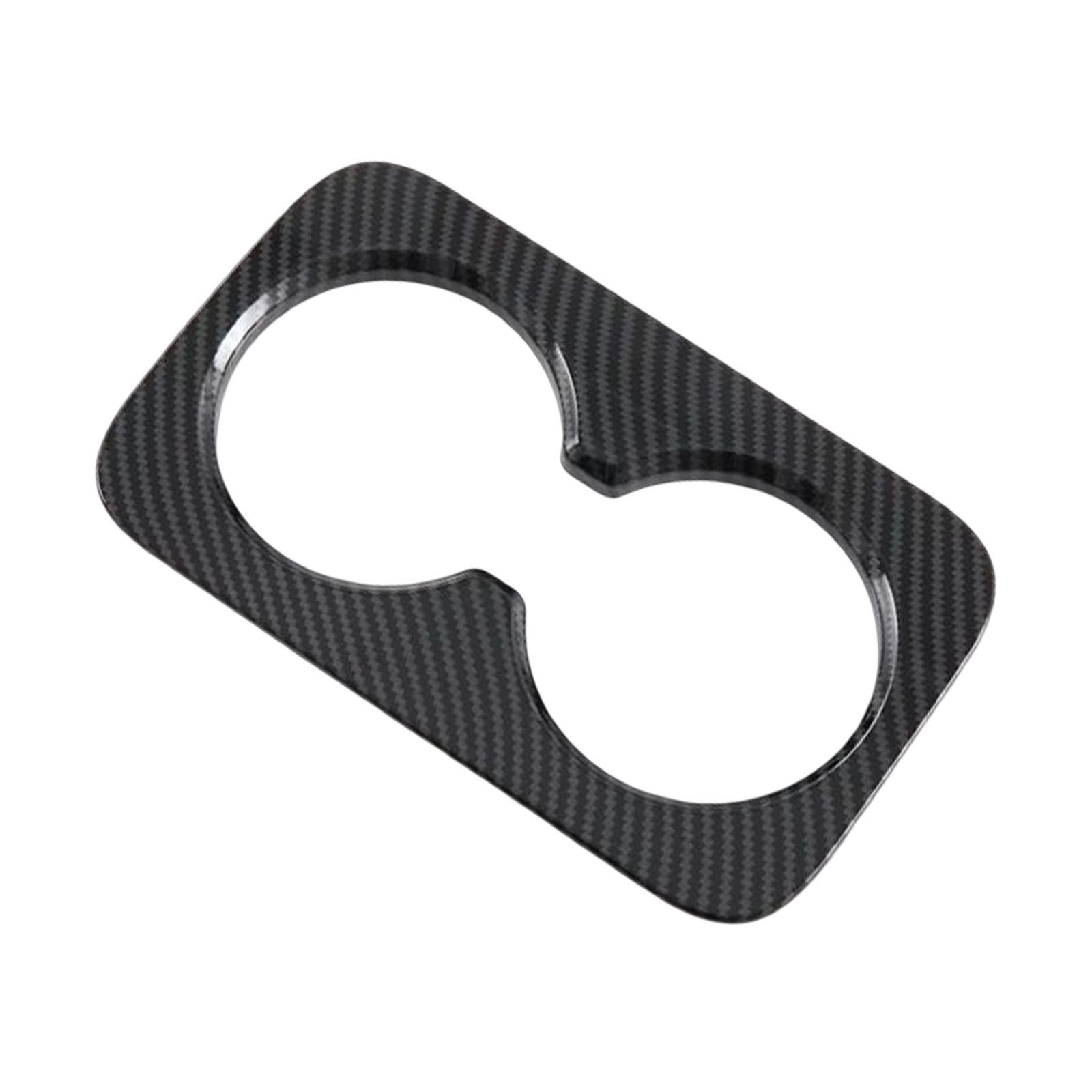 Cup Holder Cover Frame Accessory Decorative Modification, Water Cup Holder, Durable, Easy to Install ,Car Rear , Cup Holder Frame