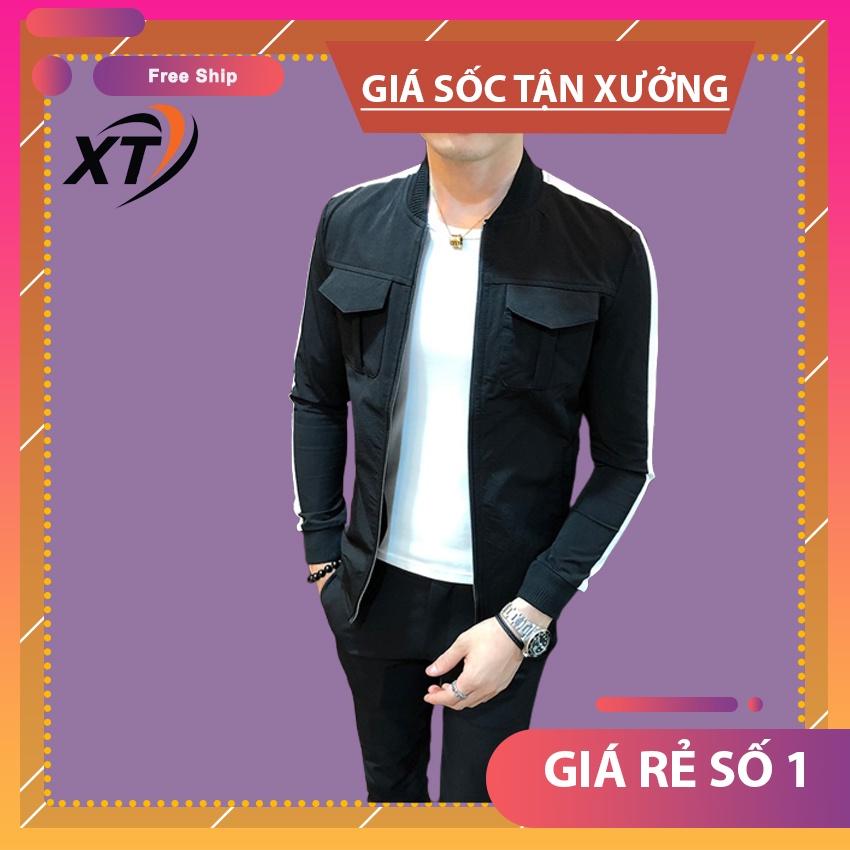 Áo khoác, Áo Khoác nam 2 túi ngực đơn điệu mà lại trang nhã, trẻ trung năng động, không nhăn, h14