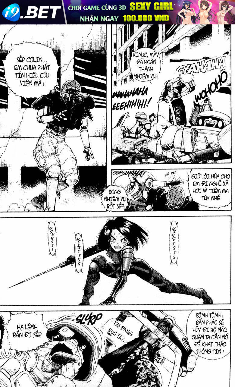 thiên thần chiến tranh alita chapter 33 35