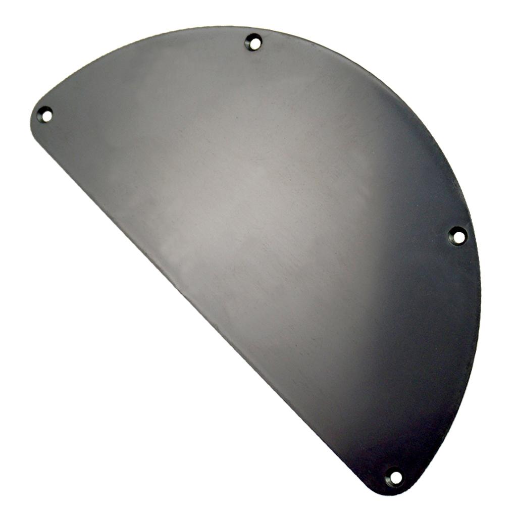 Sunnimix Đàn Guitar Điện Miếng Dán Mặt Sau Lưng Tấm Bảo Vệ Pickguard Khoang-Đen