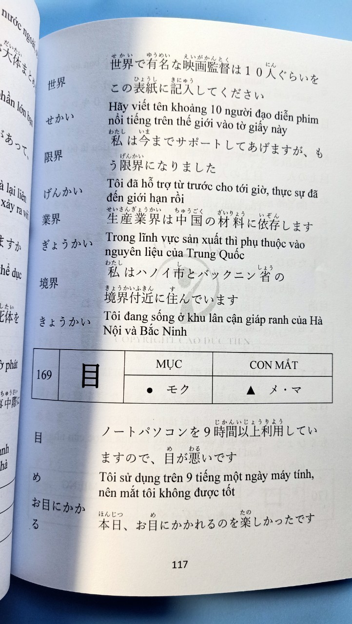 COMBO TỪ VỰNG, KANJI THỰC HÀNH TIẾNG NHẬT N5-N4