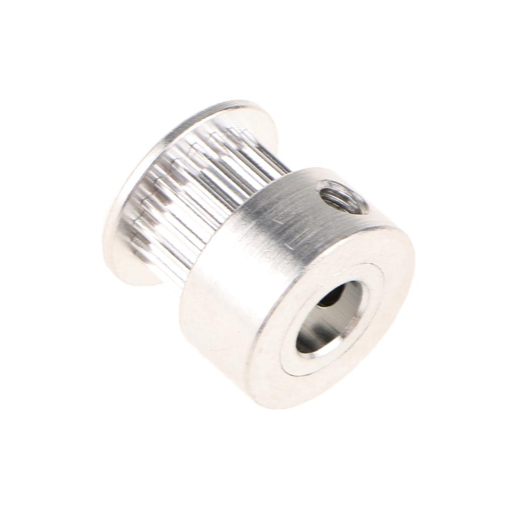 GT2 20T Aluminum Timing Belt Pulley for 3D Printer 6.35mm Bore 16mm