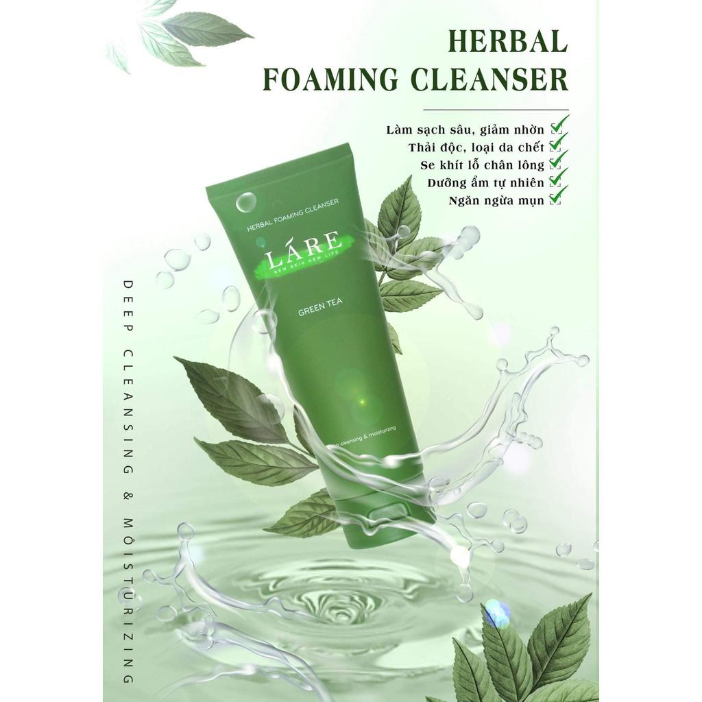 SỮA RỬA MẶT HERBAL FOAMING CLEANSER LÁRE THANH DƯỢC