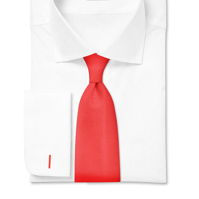 Cà vạt bản lớn 8cm màu đỏ trơn sang trọng - Cà vạt nam, cà vạt bản lớn, cà vạt bản to 8Cm CL8DOT004