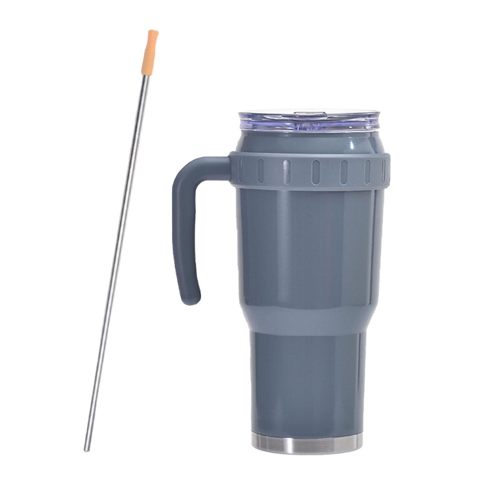 40oz Tumbler with Handle Outdoor Portable Leakproof Fit in Car