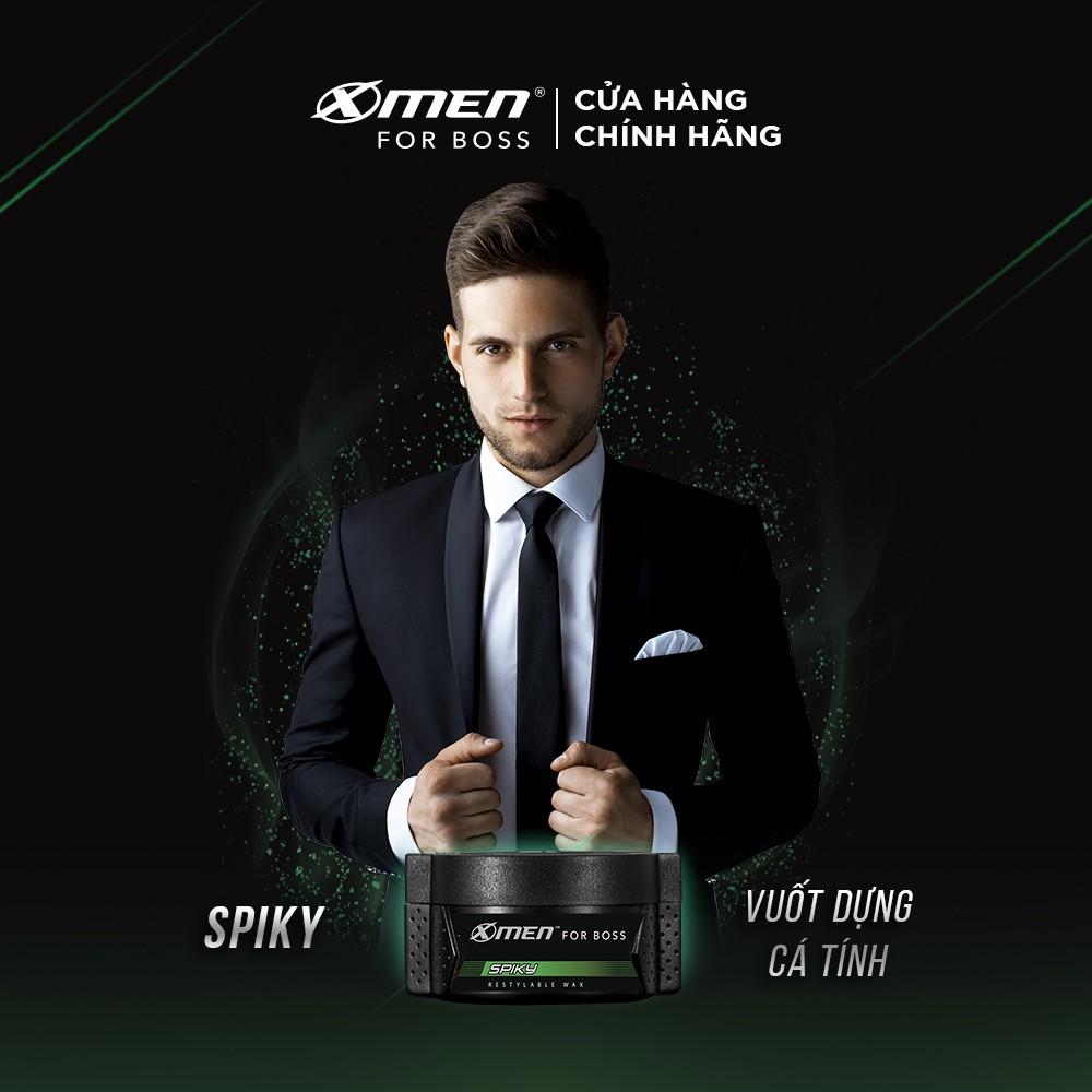 Sáp vuốt tóc X-Men For Boss Wax SPIKY 70g - Vuốt dựng cá tính