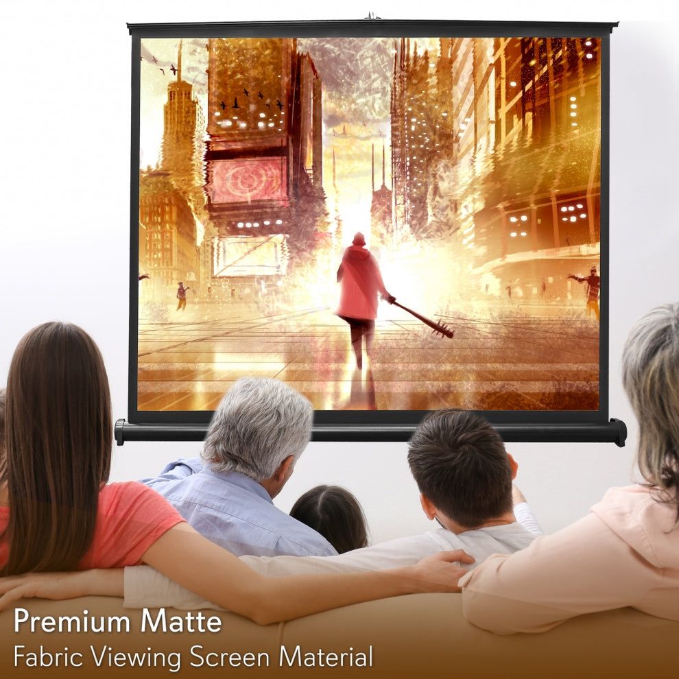 Màn chiếu để bàn Apollo 40 inch, 50 inch, chuyên dành cho máy chiếu mini, gọn nhẹ, di động - Hàng nhập khẩu