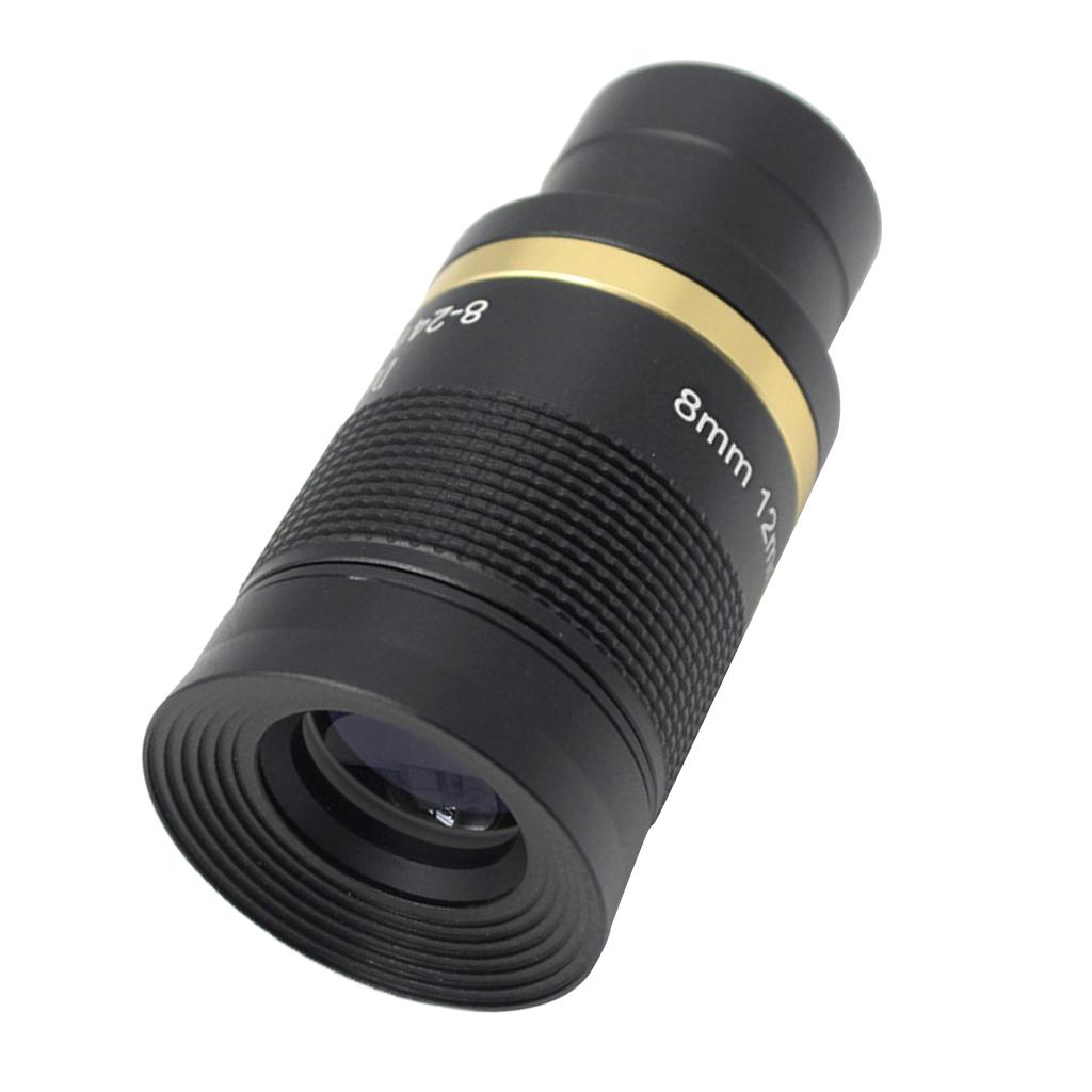 Phép Lạ Chiếu 8-24 Mm 1.25 ''Zoom Kính Đa Tráng Quang Ống Kính Cho Thiên Văn Học Kính Thiên Văn