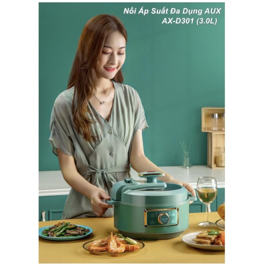 Nồi áp suất nấu ăn đa năng AUX AX-D301 dung tích 3L - AsiaMart88