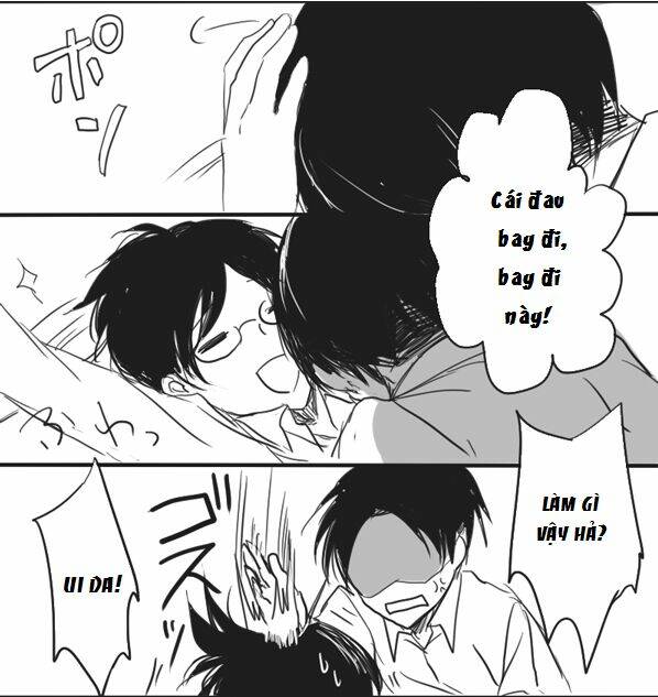 tấn công người khổng lồ - doujinshi levihan chapter 6 4