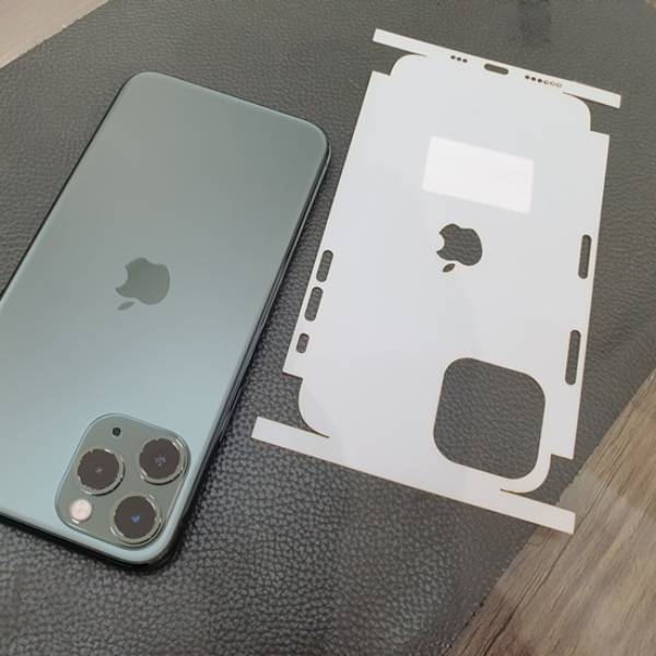 Miếng dán dẻo nhám PPF Full mặt lưng và viền cho iPhone 11 Pro - Hàng nhập khẩu