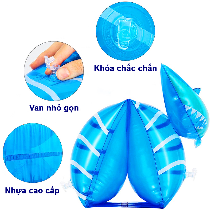 Phao bơi đeo tay ngộ nghĩnh cho bé 3-6 tuổi – PB001