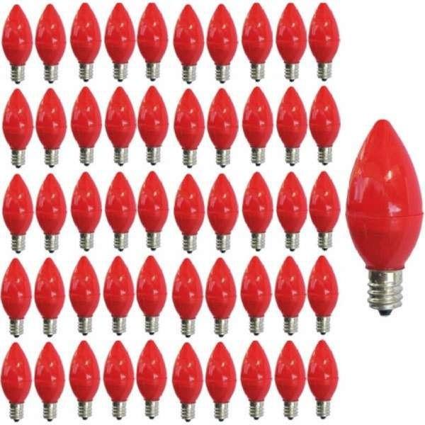 2 bóng đèn LED quả nhót 1W tiết kiệm điện dùng cho đèn thờ