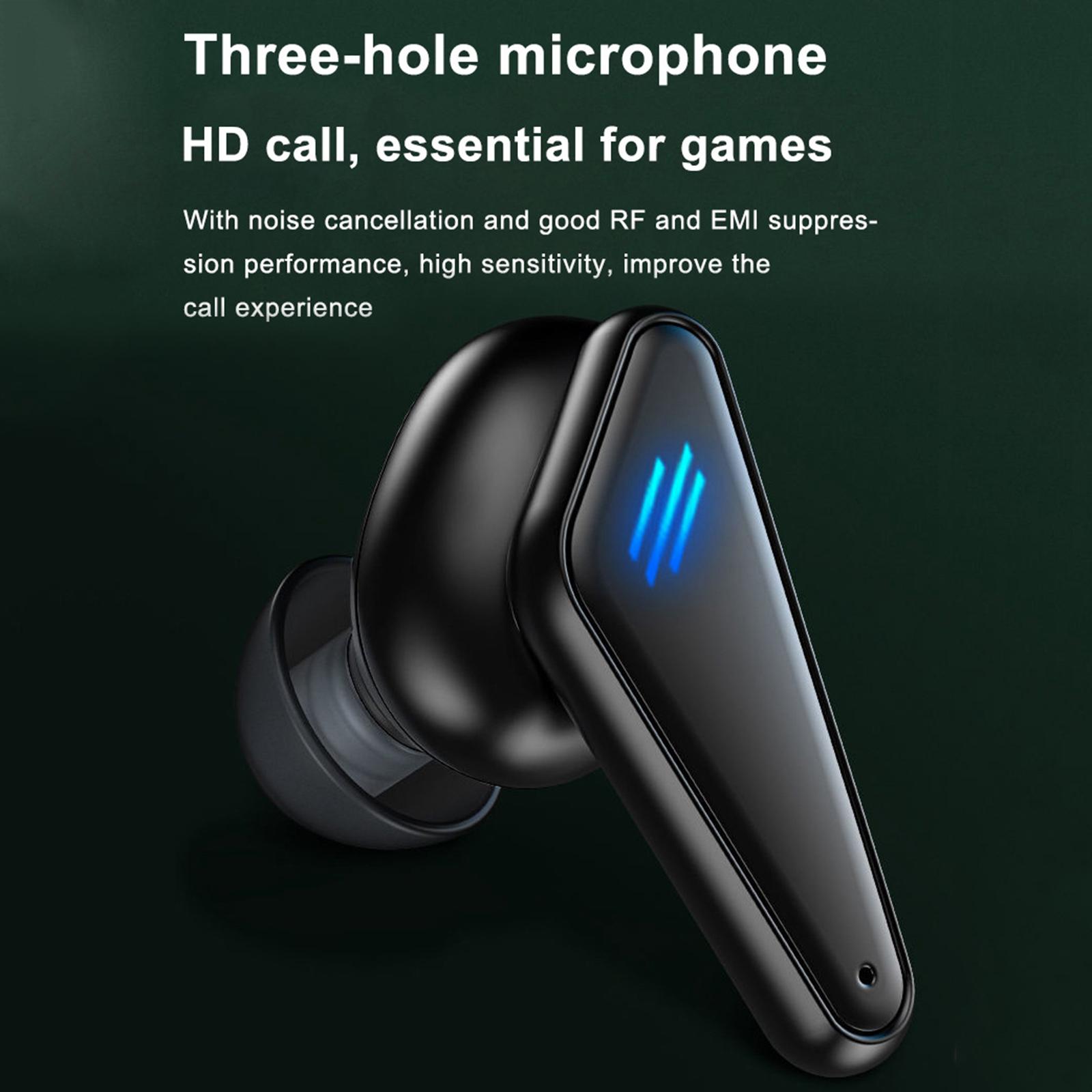 Gaming Headsets Bluetooth 5.0 Sports Headphone Earphones W/Charging Box