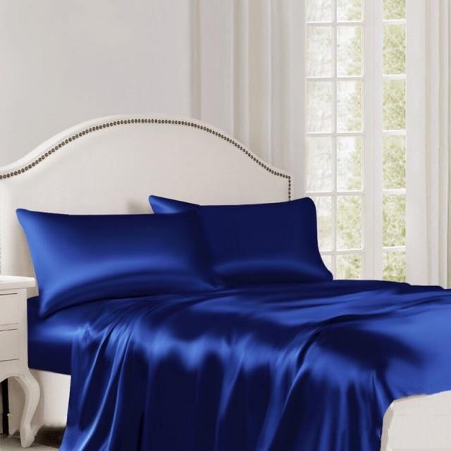 Bộ Drap Gối Phi Lụa Cao cấp hàng loại 1 chất vải dày hàng mát Lan Bedding