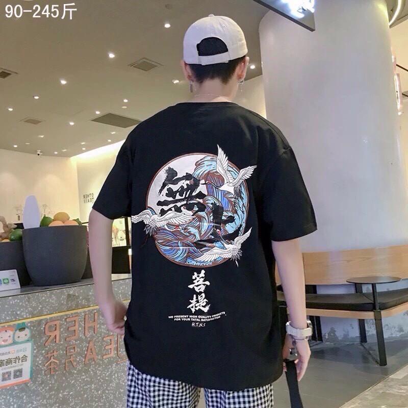 Áo Thun tay Lỡ Unisex Freesize từ 40-70kg