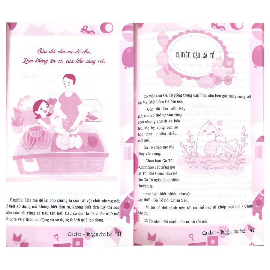 Ca dao - Truyện cho bé