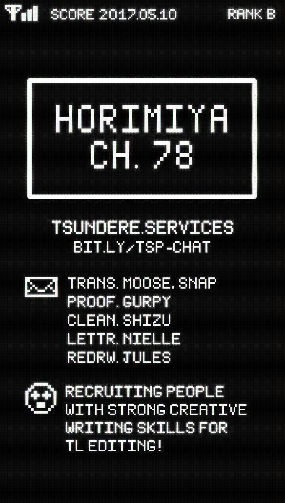 chuyện của hori và miyamura chapter 78 13