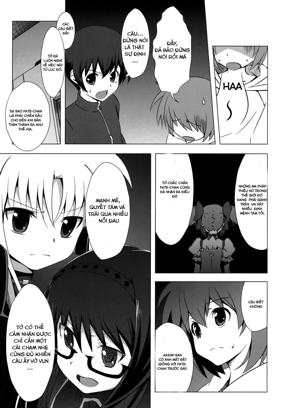 mahou shoujo lyrical nanoha x madoka (crossover) chapter 3 28