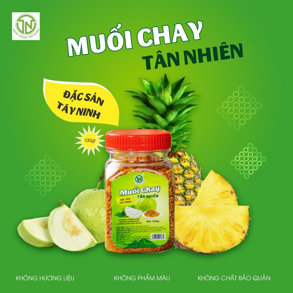 Muối Nhuyễn Tân Nhiên - Đặc Sản Tây Ninh