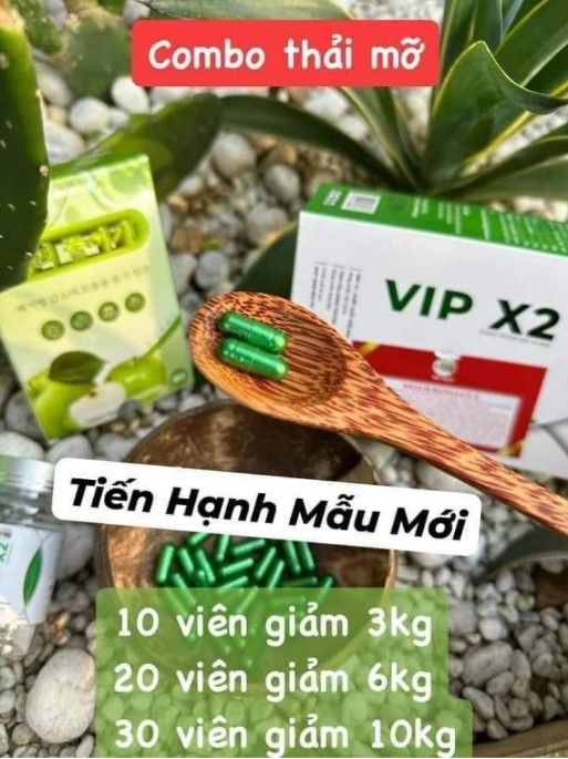 15v Giãm Cân VIPX2 - Hổ Trợ Kiễm Soát Cân Nặng