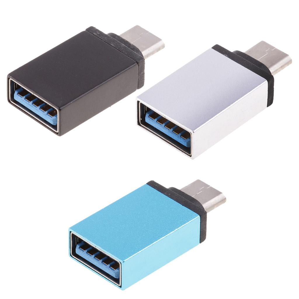USB C Adapter, USB-C to USB-A 3.0 Adapter for USB Type-C Devices Including Galaxy S8, MacBook Pro, ChromeBook Pixel, Nexus 5X, Nexus 6P, and More
