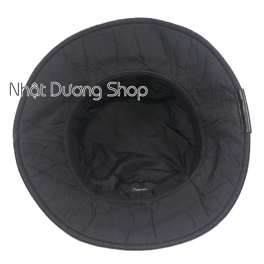Nón tai bèo xịn vành rộng 7 cm với mặt da 7 caps - Chất liệu Cotton cao cấp thoáng mát và sành điệu
